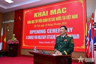 National Defense Academy opens course for foreign military attachés